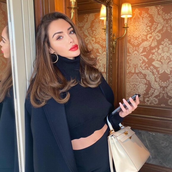 Nabilla, comblée par son mari Thomas Vergara et leurs fils Milann.