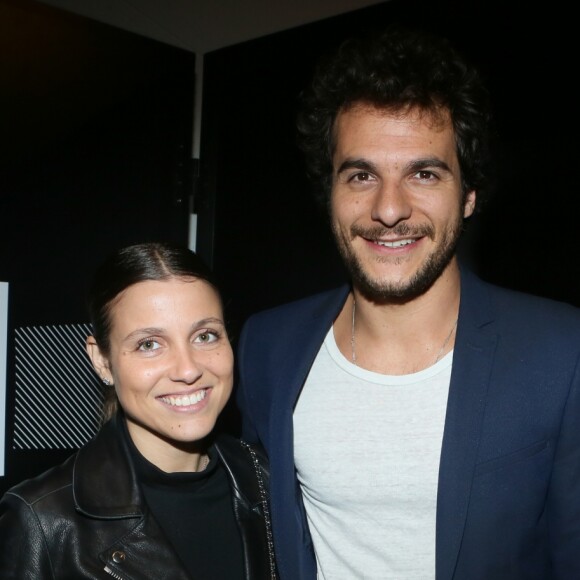 Amir (The Voice 3) et sa femme Lital à la soirée de lancement du nouveau site "Ma Beauté Luxe" à l'Elyseum à Paris, le 16 mars 2016. © CVS/Bestimage