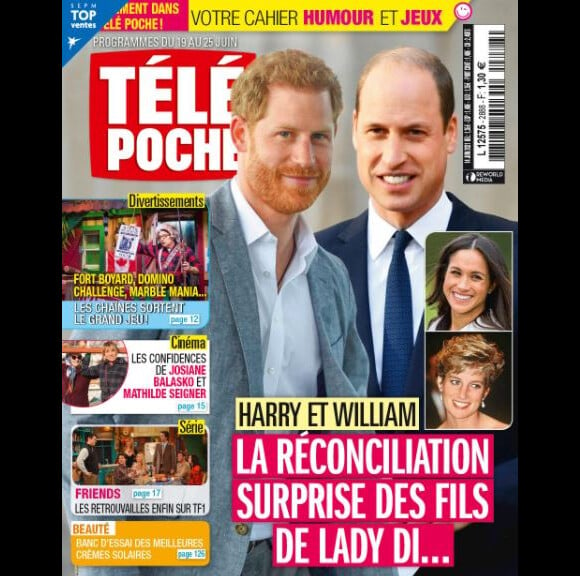 Couverture du magazine "Télé Poche" du 14 juin 2021