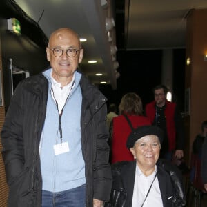 Mimie Mathy et son mari Benoist Gérard - Soirée de clôture du 22ème Festival des créations télévisuelles de Luchon. Le 8 février 2020 © Christophe Aubert via Bestimage