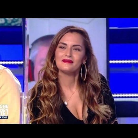 Maeva Anissa sur le plateau de "Touche pas à mon poste", sur C8