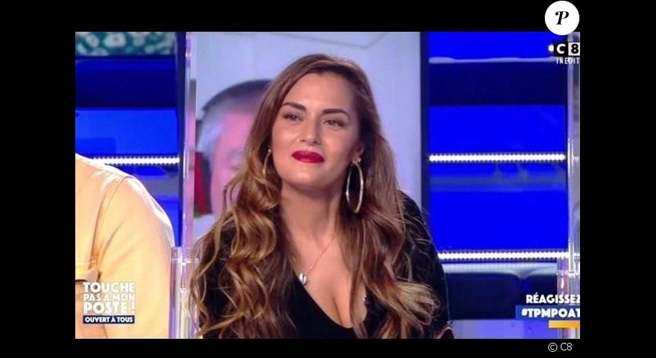 Maeva Anissa sur le plateau de "Touche pas à mon poste", sur C8