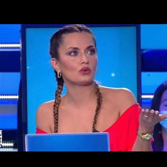 Maeva Anissa sur le plateau de "Touche pas à mon poste", sur C8