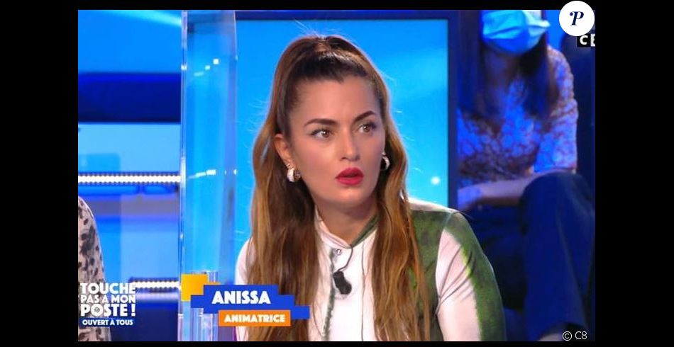 Maeva Anissa sur le plateau de "Touche pas à mon poste", sur C8