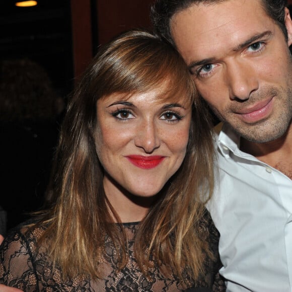 Nicolas Bedos et sa soeur Victoria Bedos - Aftershow du spectacle de Guy Bedos "La der des der" a l'Olympia a Paris. Le 23 décembre 2013.