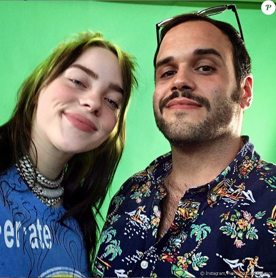Pierre-Edouard Bellanca et Billie Eilish sur Instagram. Le 4 septembre 2019.