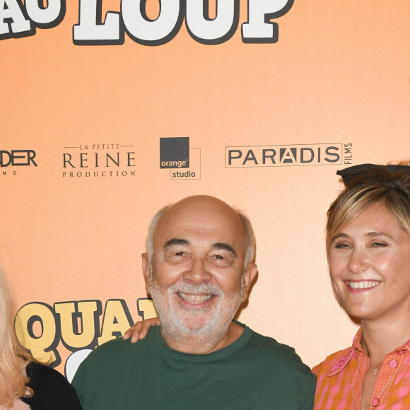 Marilou Berry, Gérard Jugnot et Bérengère Krief - Avant-première du film "Quand on crie au loup" au cinéma Pathé-Beaugrenelle à Paris. Le 22 juin 2019 © Coadic Guirec / Bestimage