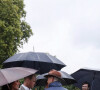 Catherine Kate Middleton,duchesse de Cambridge et Le prince William, duc de Cambridge lors d'une promenade dans les jardins du palais de Kensington pour saluer la mémoire de Lady Diana à Londres le 30 août 2017.