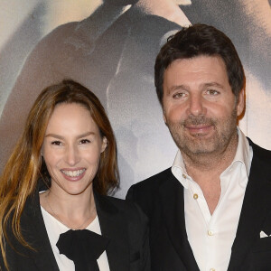 Vanessa Demouy et son mari Philippe Lellouche - Avant-première du film "La French" au cinéma Gaumont Opéra à Paris, le 25 novembre 2014. 