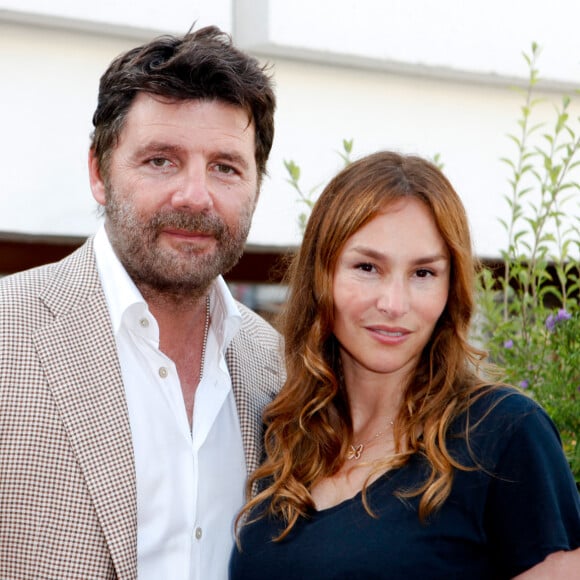 Vanessa Demouy et son mari Philippe Lellouche - Première du film "Le Jeu de la vérité" lors de la cérémonie de clôture du 11ème festival "Les Hérault du cinéma et de la télé" au Cap d'Agde.