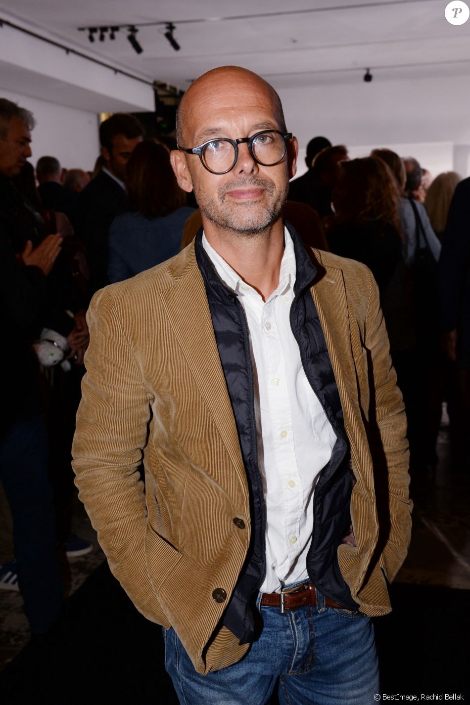 Maurice Barthélemy - Présentation de la nouvelle Jaguar E-PACE au studio des Acacias à Paris, le 10 octobre 2017. © Rachid Bellak/Bestimage