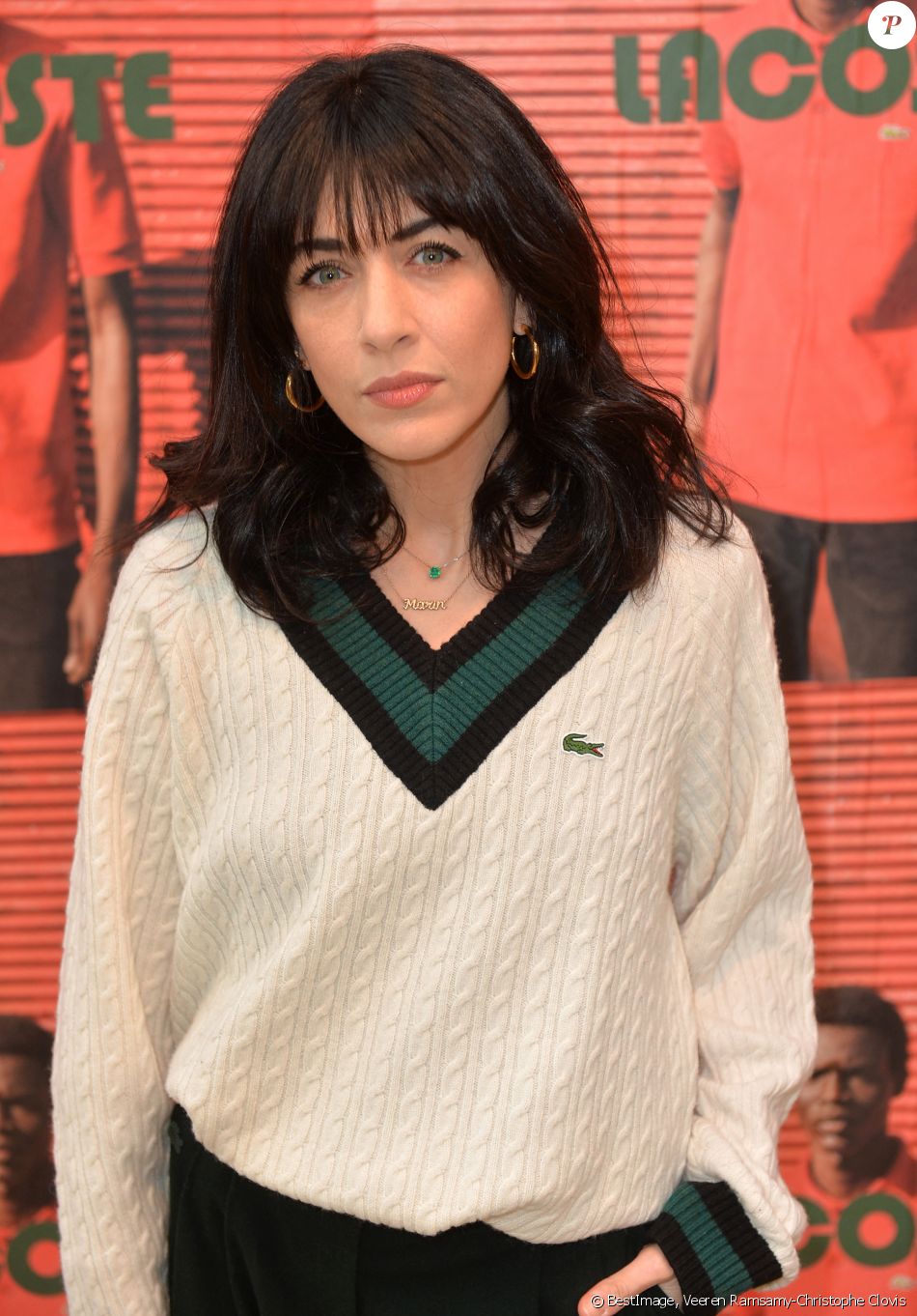 Nolwenn Leroy - People au défilé Lacoste collection prêt-à-porter