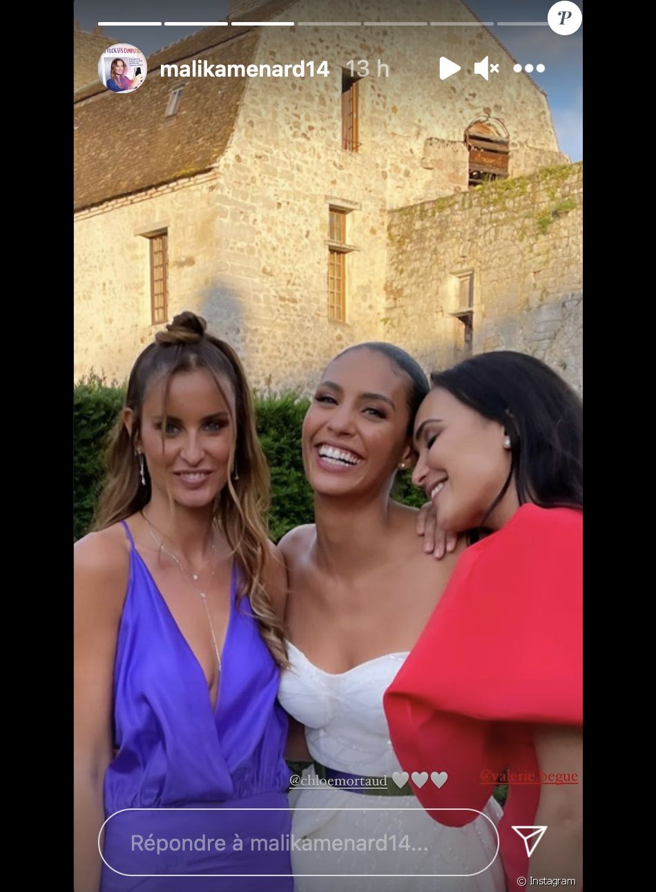 Chloé Mortaud s'est mariée avec son chéri Dean Neiger entourée de ses amies Miss France - Instagram
