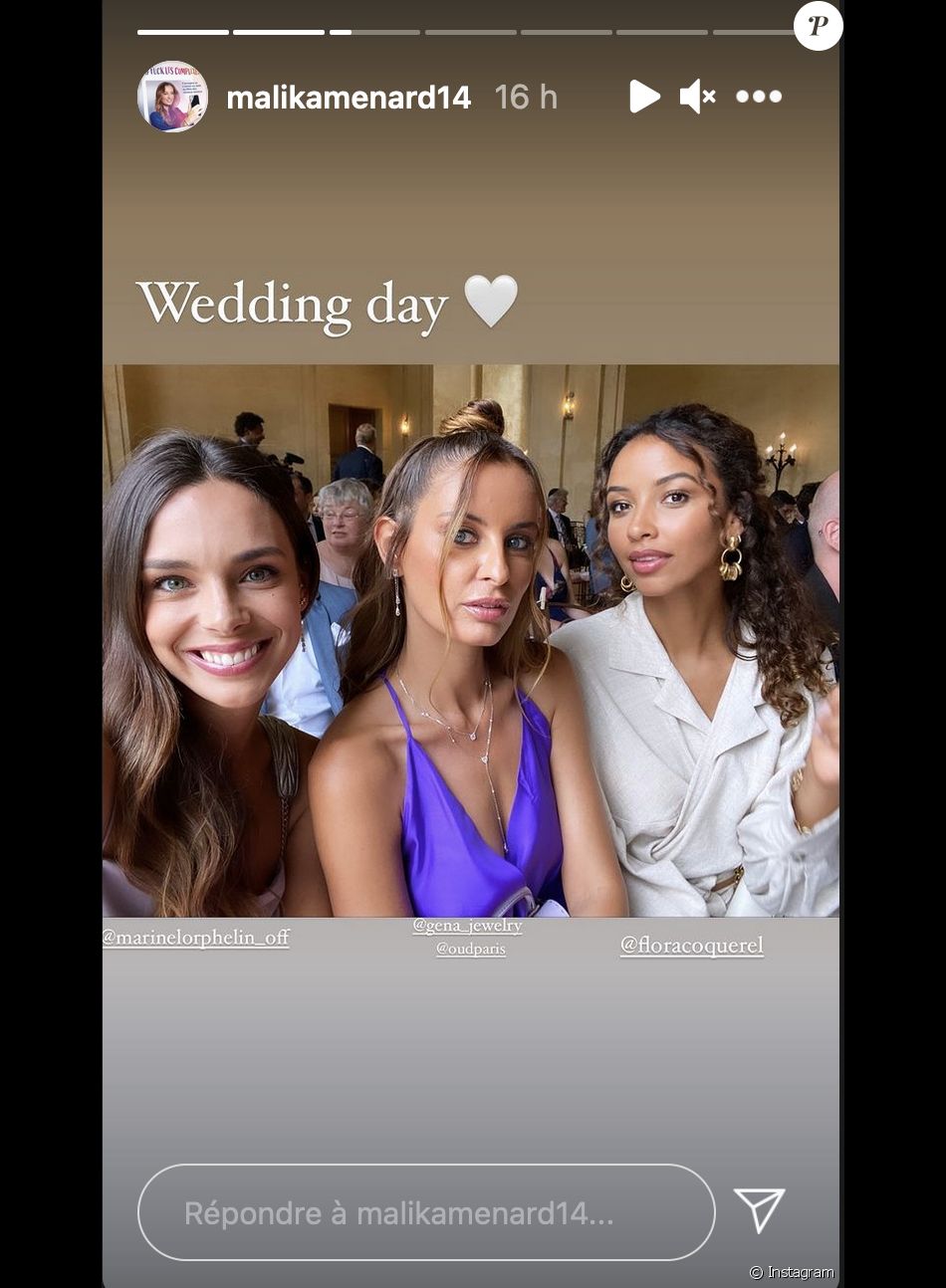 Chloé Mortaud s'est mariée avec son chéri Dean Neiger entourée de ses amies Miss France - Instagram