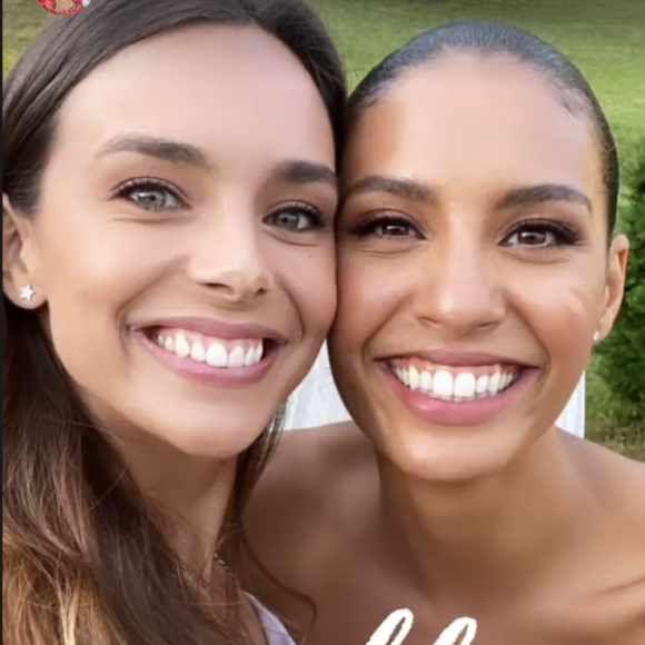Chloé Mortaud s'est mariée avec son chéri Dean Neiger entourée de ses amies Miss France - Instagram