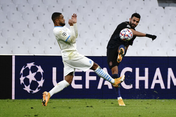 Riyad Mahrez en Ligue des Champions, le 27 octobre 2020 à Marseille.