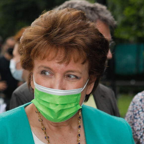 Roselyne Bachelot (Ministre de la culture) - La Maison de la Radion est rebaptisée "Maison de la Radio et de la Musique" à Paris, le 16 juin 2021. © Christophe Clovis / Bestimage 