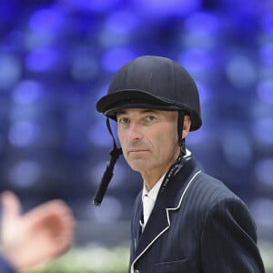 Nicolas Canteloup - Compétition équestre, jumping, Longines Masters de Paris à Villepinte, le 5 décembre 2019. © Pierre Perusseau / Bestimage