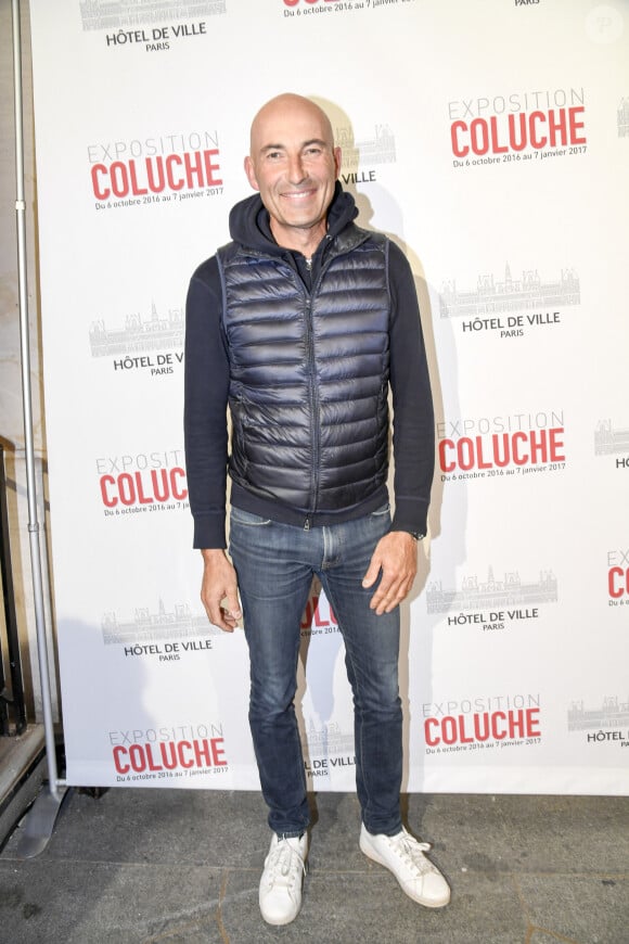 Nicolas Canteloup - Vernissage presse de l'exposition "Coluche" à l'Hôtel de Ville de Paris le 5 octobre 2016. © Pierre Perusseau/Bestimage
