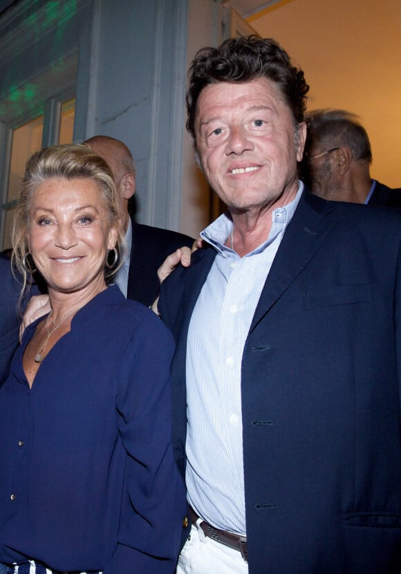Sheila et Yves Martin - Soirée en l'honneur du "Royal Palm de Marrakech" à Paris le 17 septembre 2014.