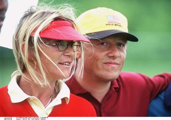 Sheila et Yves Martin - Tournoi Proximus Pri Célébrités Golf Cup en Belgique.