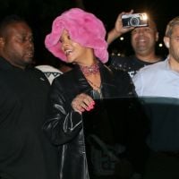 Rihanna sexy en bob rose XXL : A$AP Rocky lui prête sa veste pour une sortie en amoureux