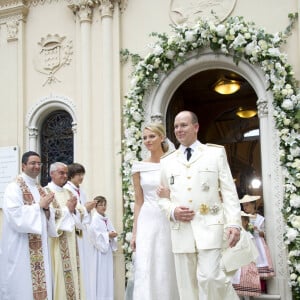 Mariage religieux d'Albert et Charlene de Monaco, à Monaco, le 2 juillet 2011. Photo by Charly Gallo/Palais Princier/ABACAPRESS.COM