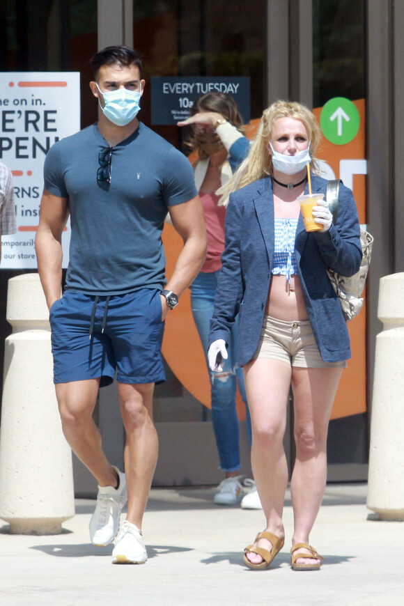 Britney Spears et son compagnon Sam Asghari