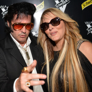 Loana Petrucciani et son ami Eryl Prayer - Dj Set à la Villa Schweppes lors du 70e Festival International du Film de Cannes. © Veeren/Bestimage