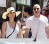 Jeff Bezos et sa compagne Lauren Sanchez en vacances à Portofino en Italie.