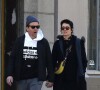 Ewan McGregor et sa compagne Mary Elizabeth Winstead se promènent à New York avec sa fille Jamiyan McGregor, le 15 mars 2020.