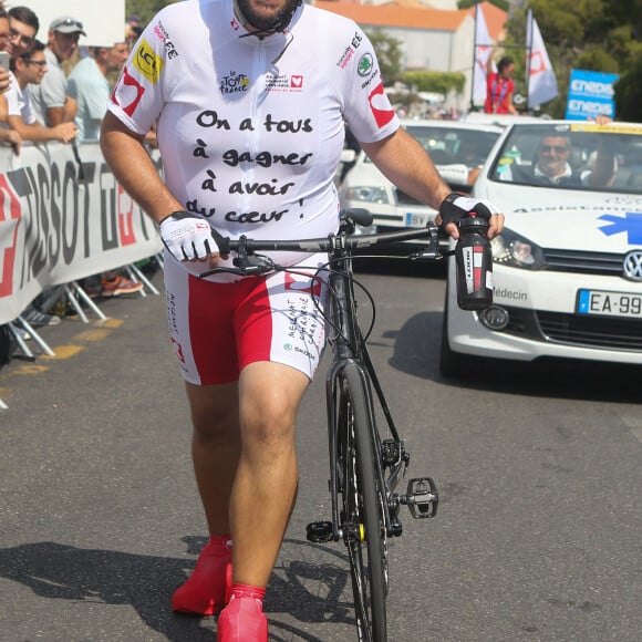 Exclusif - Laurent Ournac - Etape du coeur 2017 au profit de l'association "Mécénat Chirurgie Cardiaque" à Marseille, le 22 juillet 2017. © CVS/Bestimage