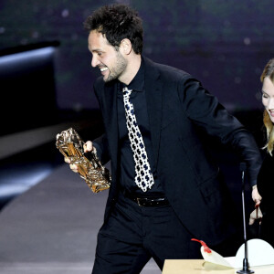 Virginie Efira sur scène lors de la 46e cérémonie des César à l'Olympia à Paris, le 12 mars 2021. © Bertrand Guay/ Pool / Bestimage