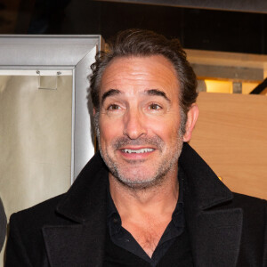 Jean Dujardin lors de l'avant-première du film 'J'accuse' au cinéma UGC de Brouckère, à Bruxelles.