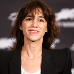 Charlotte Gainsbourg lors du photocall de " Mon chien stupide " pour la 34e édition du FIFF - Festival International du Film Francophone de Namur. Belgique, Namur, le 1er octobre 2019. 