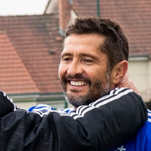 Bixente Lizarazu lors du match d'inauguration du stade Charles de Gaulle à Colombey-les-Deux-Églises entre le Variétés Club de France et le club local le 6 juin 2021. Ce match contre le FC Colombey a été joué au profit de la Fondation Anne-de-Gaulle © Pierre Perusseau / Bestimage