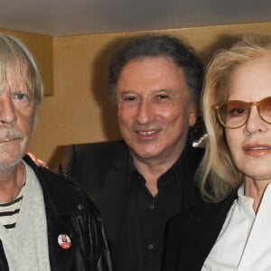 Exclusif - Le chanteur Renaud (Renaud Séchan), Michel Drucker et Sylvie Vartan - People au concert de Dave à Bobino à Paris le 18 novembre 2019. © Coadic Guirec/Bestimage