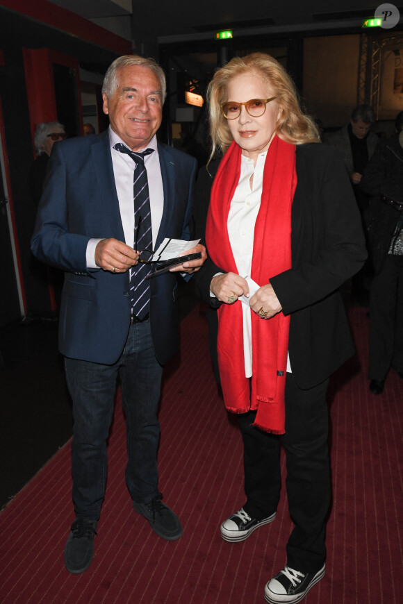 Exclusif - Michel Habert et Sylvie Vartan - People au concert de Dave à Bobino à Paris le 18 novembre 2019. © Coadic Guirec/Bestimage