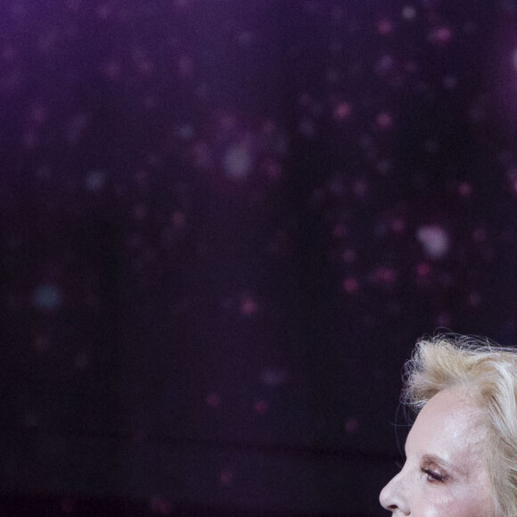 Exclusif - Sylvie Vartan - Hommage à Charles Aznavour lors de l'émission "Monsieur Aznavour", diffusée sur C8. Le 3 octobre 2019 © Jack Tribeca / Bestimage
