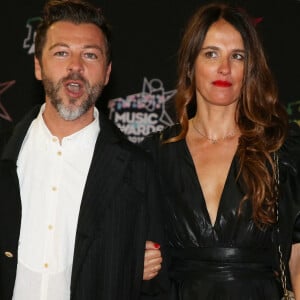 Christophe Maé et sa femme Nadège Sarron - 21ème édition des NRJ Music Awards au Palais des festivals à Cannes le 9 novembre 2019. © Dominique Jacovides/Bestimage 