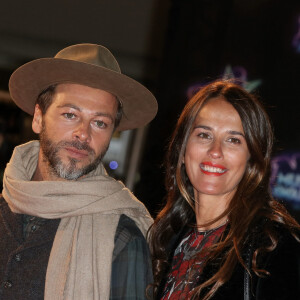Christophe Maé et sa femme Nadège à la 18ème cérémonie des "NRJ Music Awards" au Palais des Festivals à Cannes, le 12 novembre 2016. © Dominique Jacovides/Bestimage 