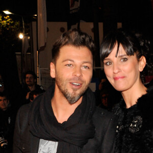 Christophe Maé et sa femme Nadege arrive au 13ème NRJ Music Awards au Palais des Festivals