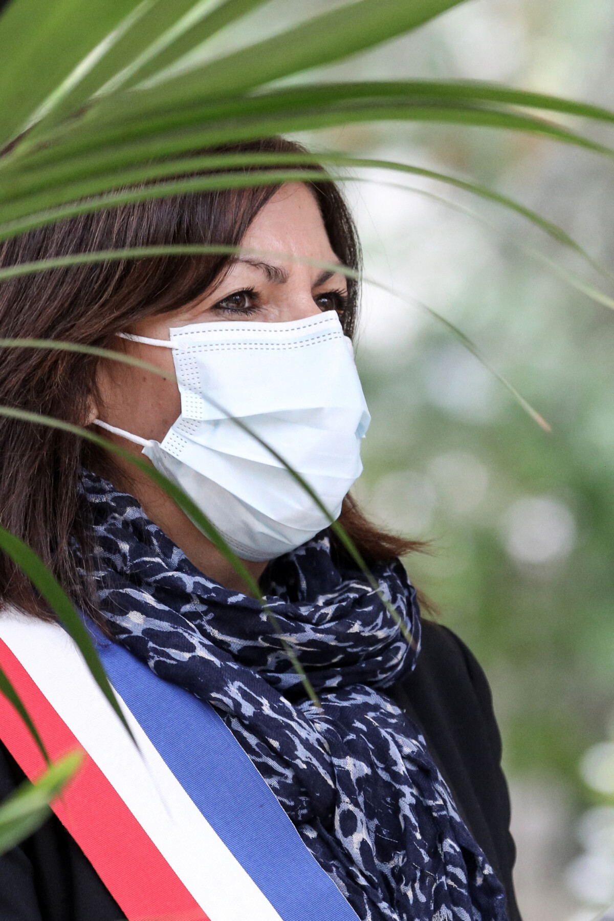 Photo : La maire de Paris, Anne Hidalgo lors de l'inauguration du ...