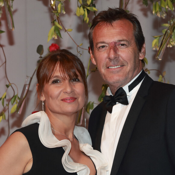 Jean-Luc Reichmann et sa femme Nathalie - Gala du 75ème Grand Prix de Monaco. © Claudia Albuquerque/Bestimage 