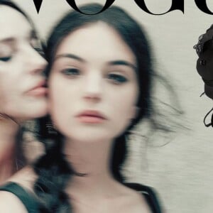 Monica Bellucci et sa fille Deva Cassel en Une de Vogue Italia.