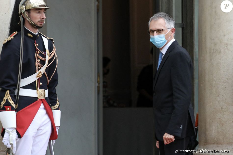 Le président du conseil d'administration du groupe PSA, Carlos Tavares arrive pour un dîner d'Etat avec le président français et italien, au palais de l'Elysée, Paris, le 5 juillet 2021. © Stéphane Lemouton / Bestimage