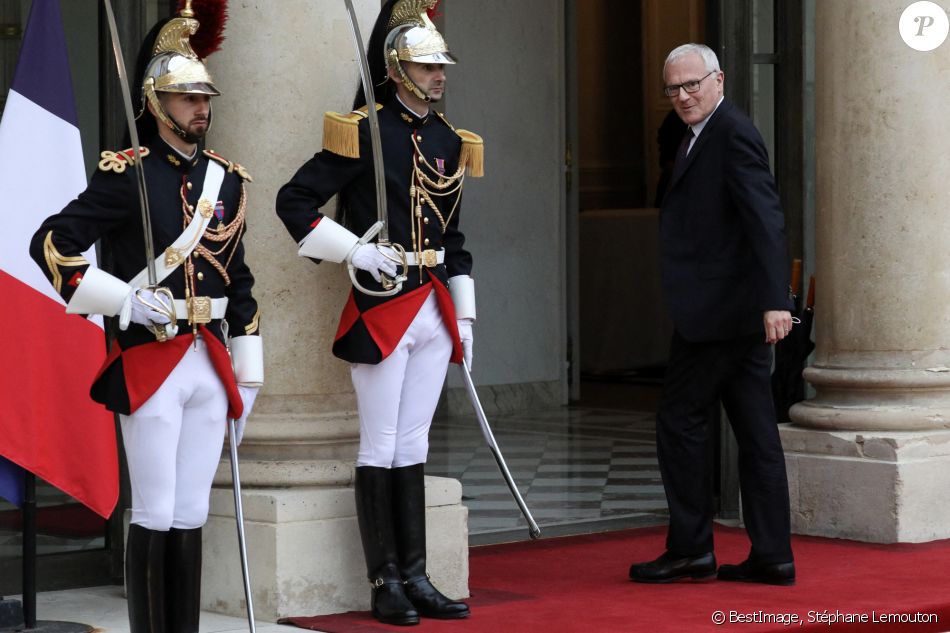 Jean-Bernard Levy, PDG d'EDF arrive pour un dîner d'Etat avec le président français et italien, au palais de l'Elysée, Paris, le 5 juillet 2021. © Stéphane Lemouton / Bestimage