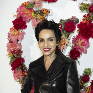 Farida Khelfa au dîner de lancement des Parfums Louis Vuitton ("Stellar Times", "Cosmetic Cloud", "Dancing Blossom", "Rhapsody" et "Symphony") à la Fondation Louis Vuitton. Paris, France, le 5 juillet 2021. © Olivier Borde/Bestimage