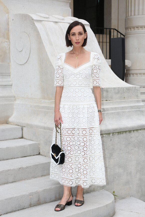 Rebecca Dayan assiste au défilé Chanel, collection Haute Couture automne-hiver 2021-2022, au Palais Galliera. Paris, le 6 juillet 2021.