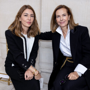 Carole Bouquet et Sofia Coppola au défilé Chanel, collection Haute Couture automne-hiver 2021-2022, au Palais Galliera. Paris, le 6 juillet 2021. ©Olivier Borde / BestImage